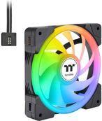 Conjunto de Ventoinhas THERMALTAKE SWAFAN EX14 ARGB Premium Edition (Preto)