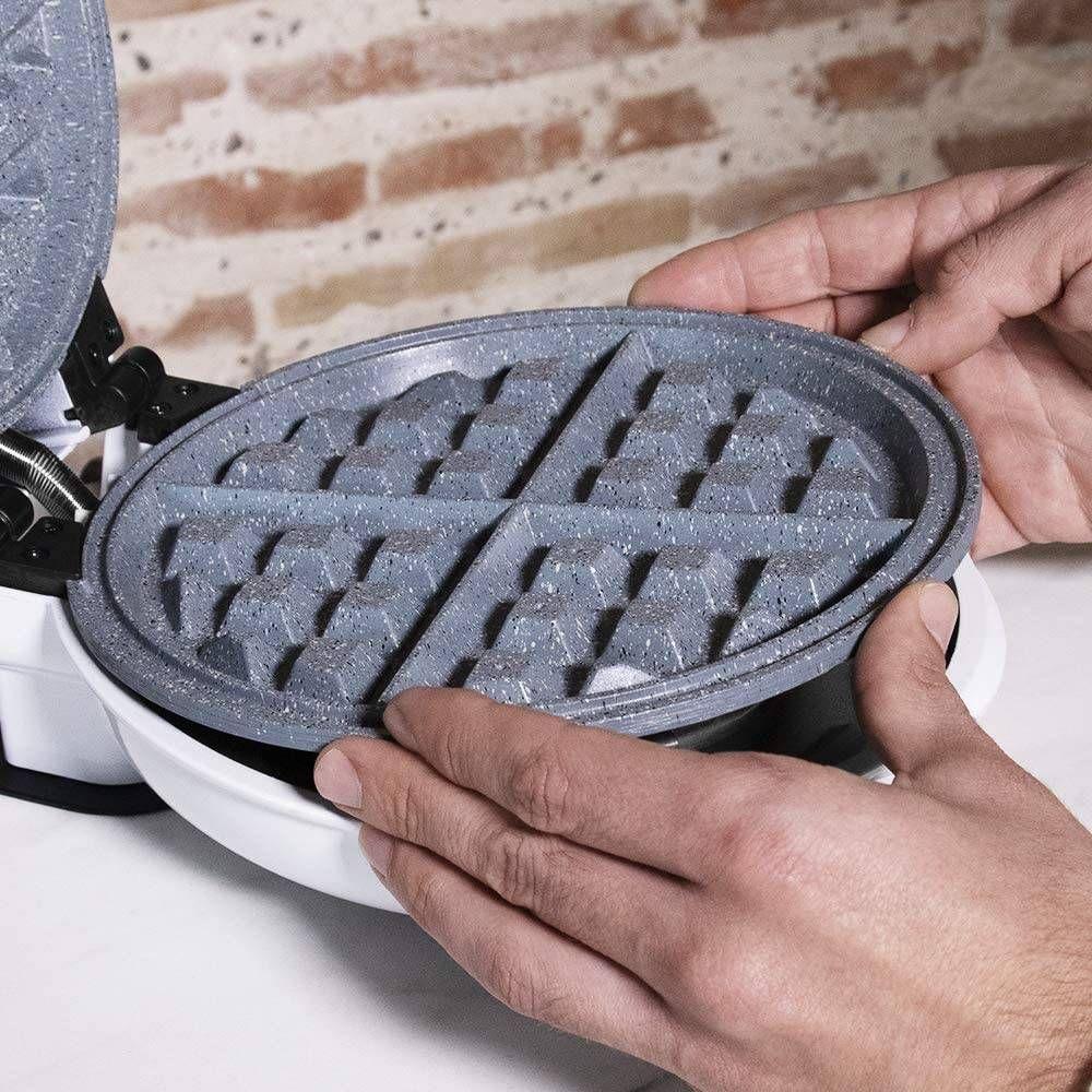 Máquina de Waffles CECOTEC Fun Gofrestone 3 em 1 (Branco) — miniatura 3
