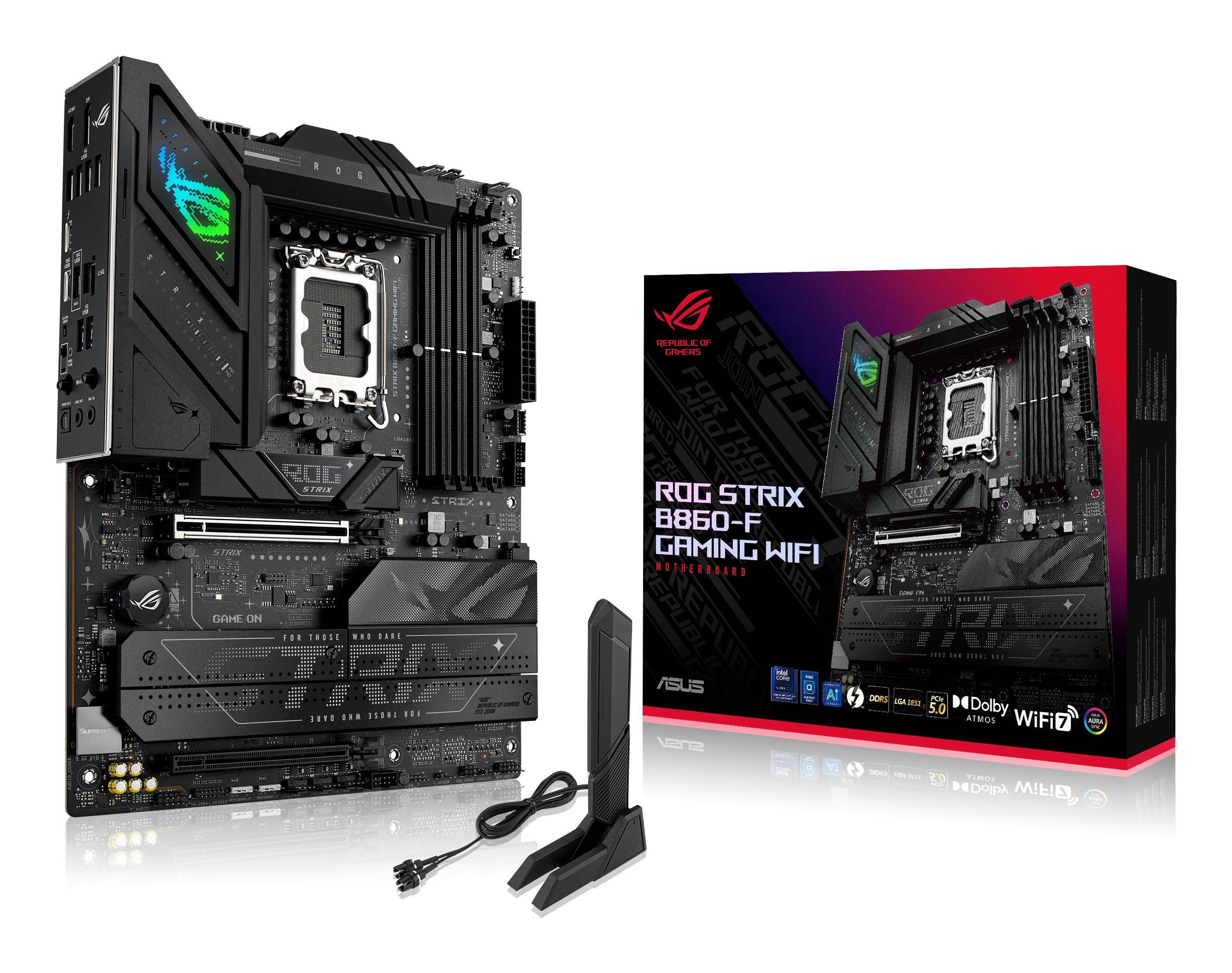 Motherboard ASUS ROG STRIX B860-F GAMING WIFI (LGA 1851 (Socket V1) - Intel Core Ultra - ATX - Multicor)
