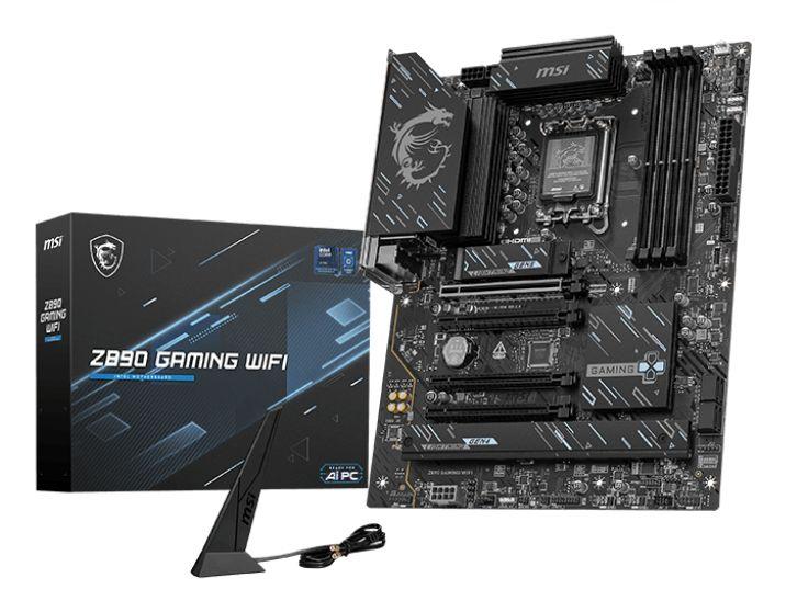 Motherboard MSI Z890 Gaming WiFi (LGA 1851 (Socket V1) - Intel Core Ultra - ATX - Preto)