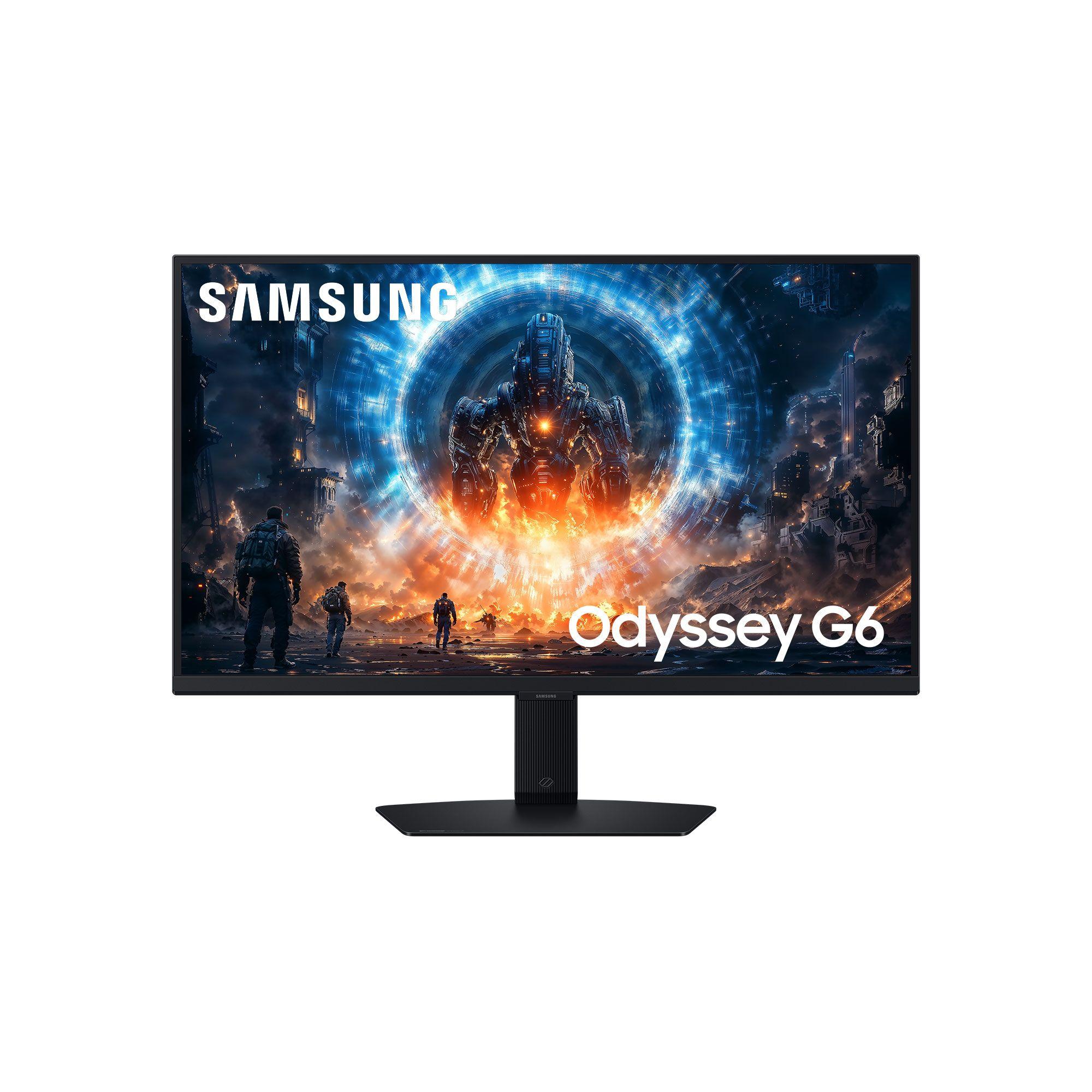 Monitor SAMSUNG Odyssey G6 G60F LS27FG602EUXEN (27" - IPS - 350 Hz - Preto)