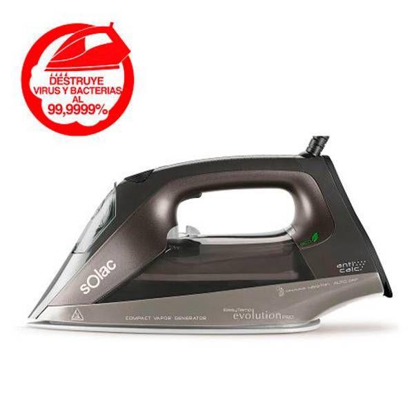Centro de Engomar Compacto SOLAC CVG9508 (2400 W - 45 g/min - Altura 15 cm - Preto) — miniatura 2