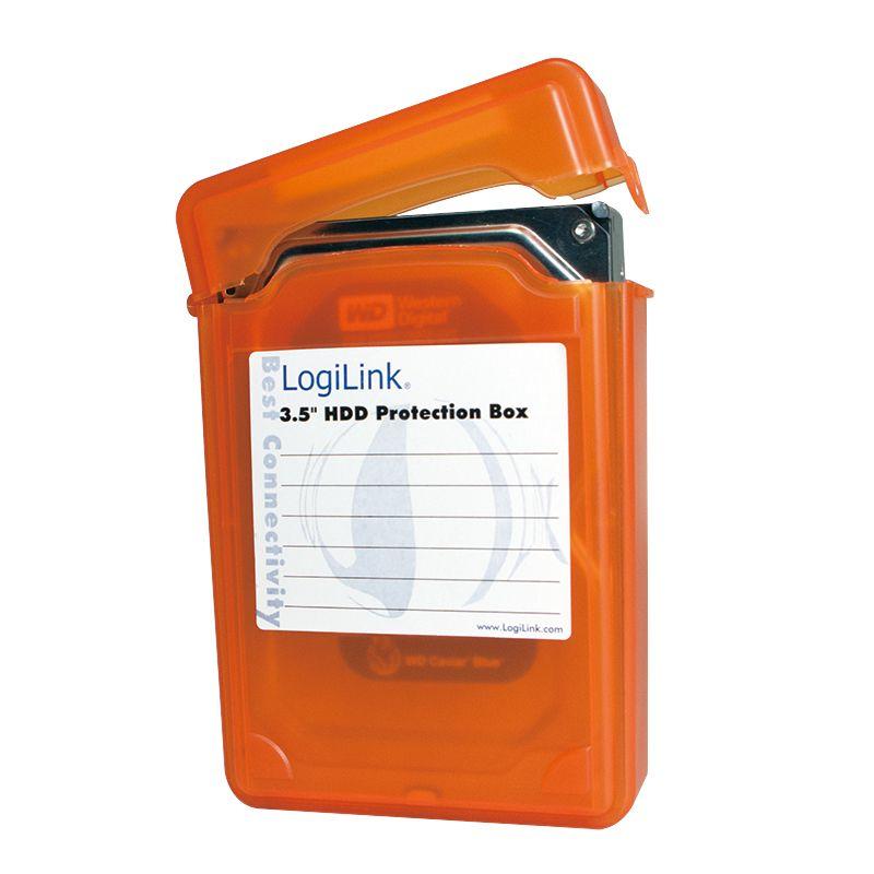 Capa de Proteção para Disco Rígido LOGILINK UA0133O (3.5" - Laranja) — miniatura 2