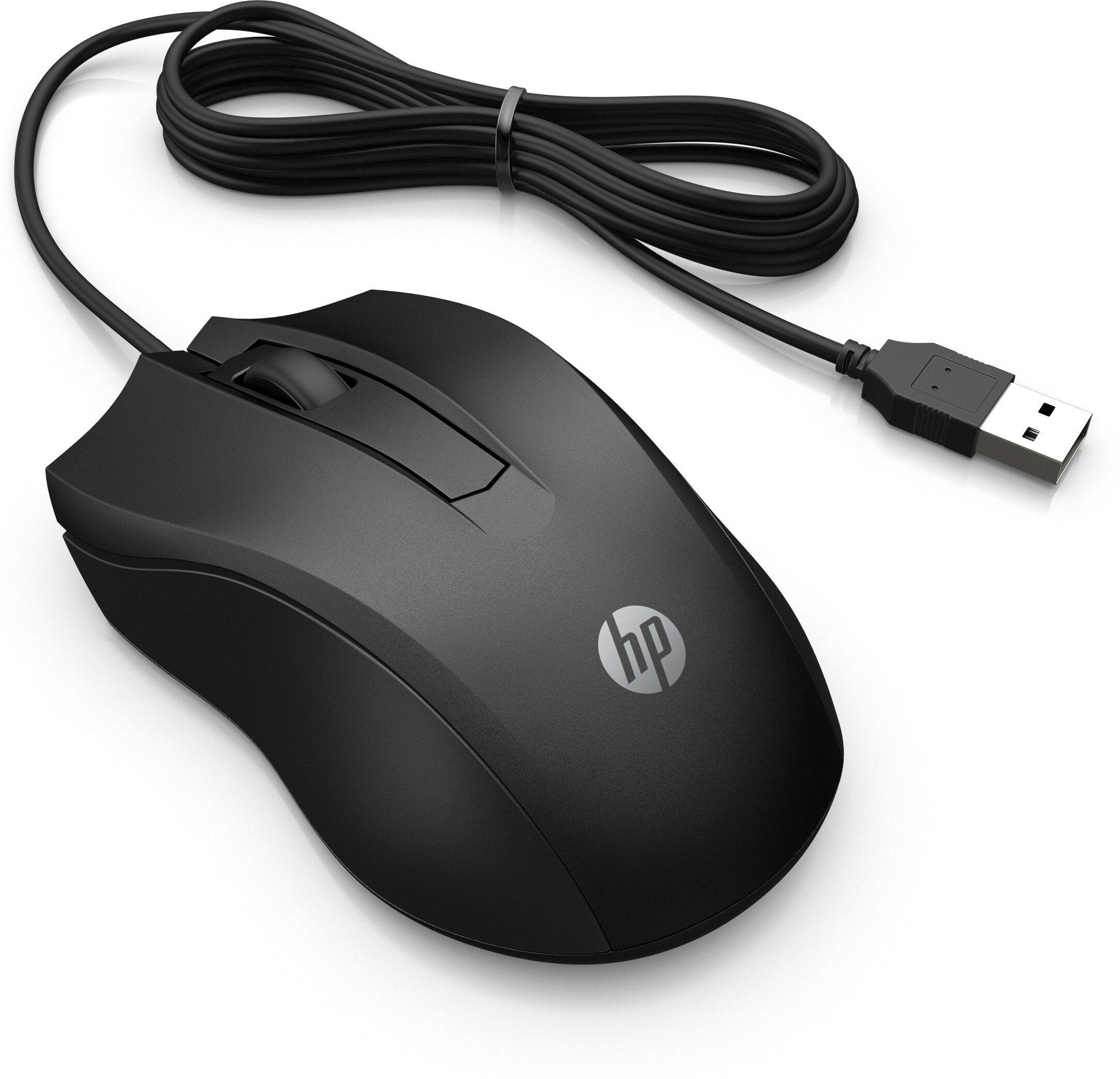 Rato HP 105 (Ambidestro - 1600 DPI - Ótico - Preto), miniatura 2