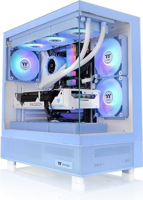 Caixa PC THERMALTAKE View 270 TG ARGB Hydrangea (ATX, EATX, micro ATX, Mini-ATX - PS2 - Midi Tower - Azul)