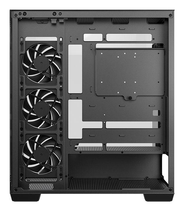 Caixa PC DEEPCOOL CG580 4F V2 (ATX, ITX, micro ATX - ATX, PS2 - Midi Tower - Preto) — miniatura 5
