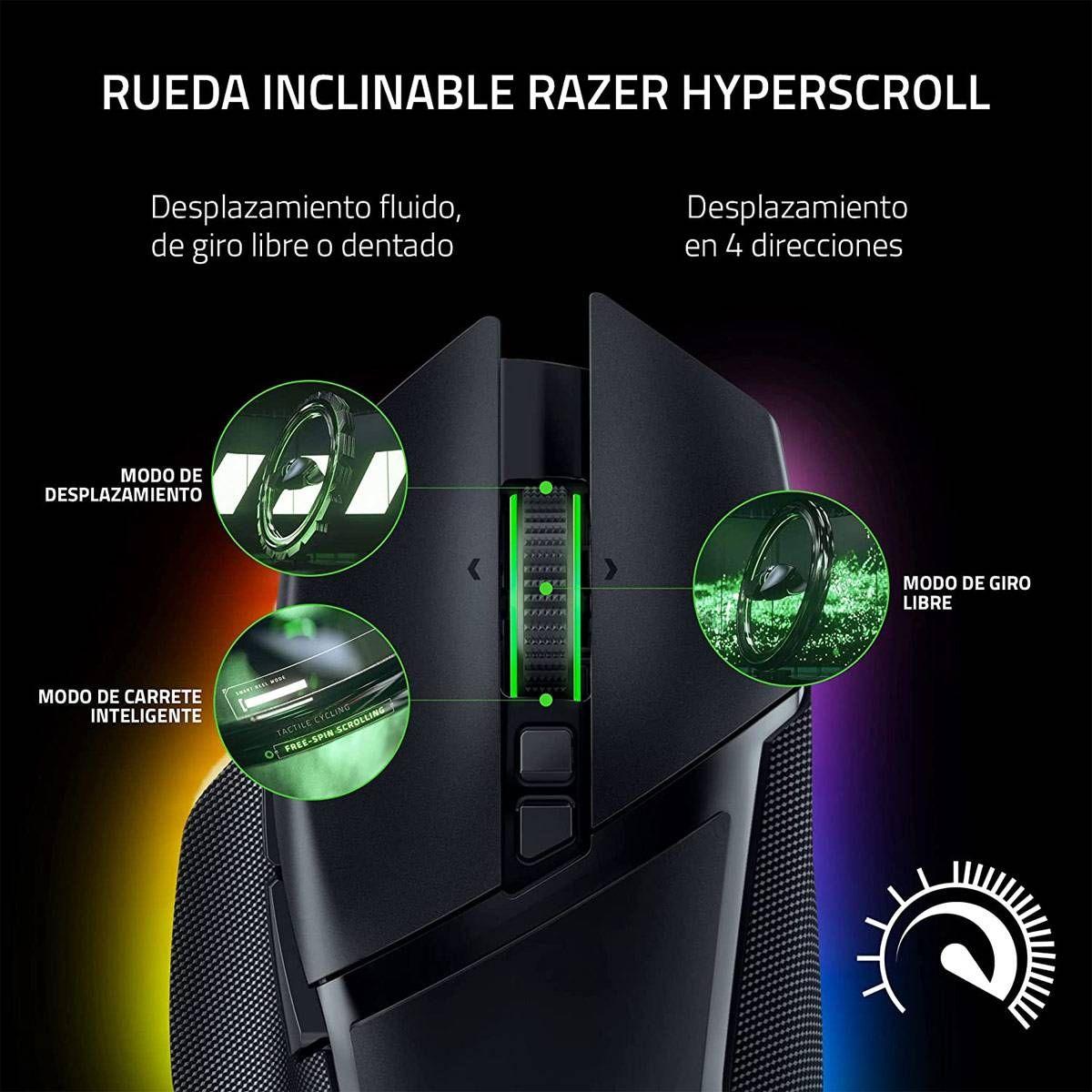Rato RAZER Basilisk V3 Pro (Mão direita - 30000 DPI - Ótico - Preto), miniatura 3