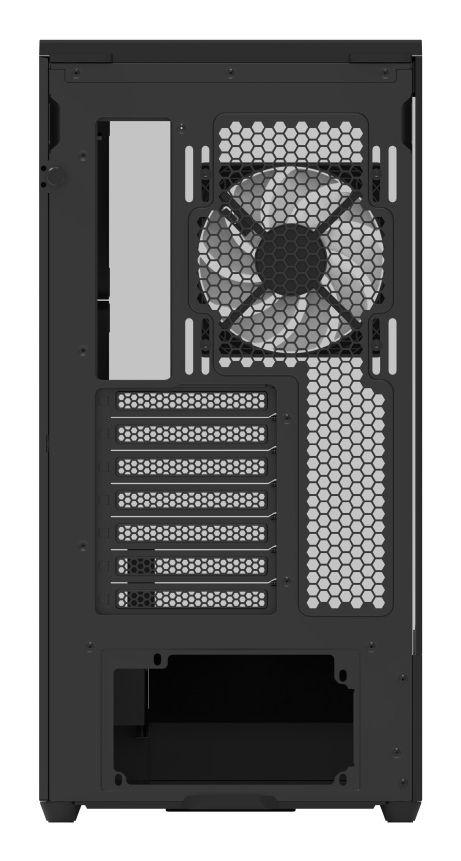 Caixa ATX AEROCOOL P500A Glass (ATX, micro-ATX, Mini-ITX - Midi Tower - ATX, micro ATX, Mini-ITX - Preto), miniatura 2