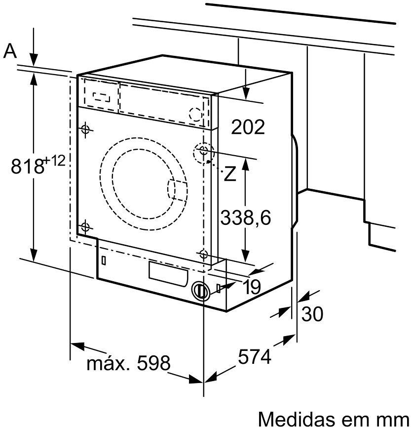 Máquina de Lavar Roupa Encastre BALAY 3TI987B (1400 RPM - B - A - Branco), miniatura 5