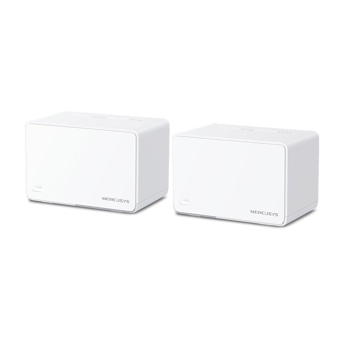 Sistema Mesh MERCUSYS Halo H80X (Wi-Fi 6 - Até 3000 Mbps - Dual-band - Branco)