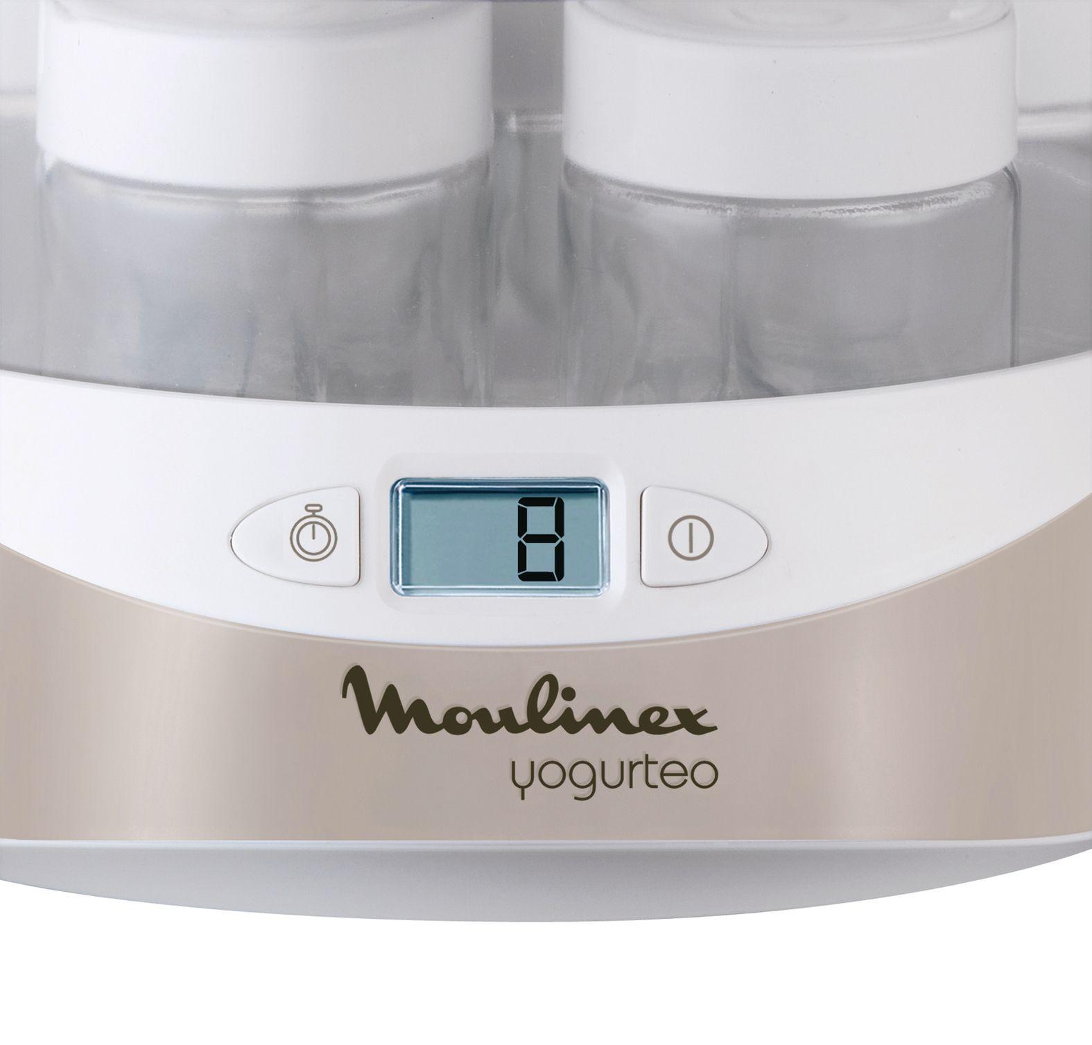 Iogurteira MOULINEX YG231E32 (Altura 19 cm - Prateado), miniatura 2