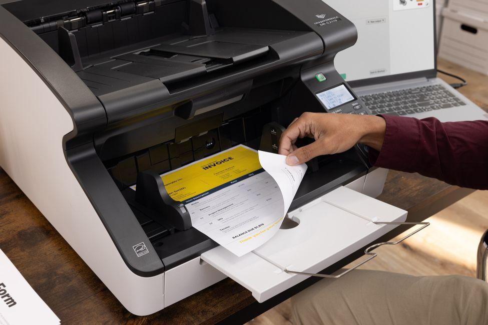 Scanner de Documentos CANON imageFORMULA DR-G2110 (RJ-45, USB - Branco), miniatura 10