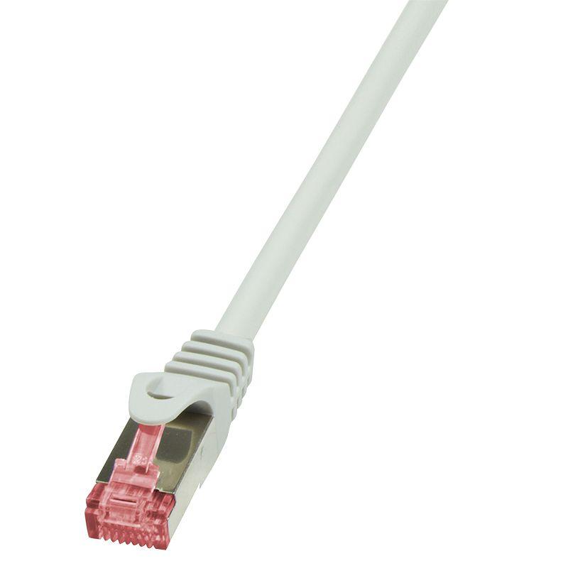 Cabo de Rede LOGILINK CQ2022S (0,5 m - RJ-45 - Branco)