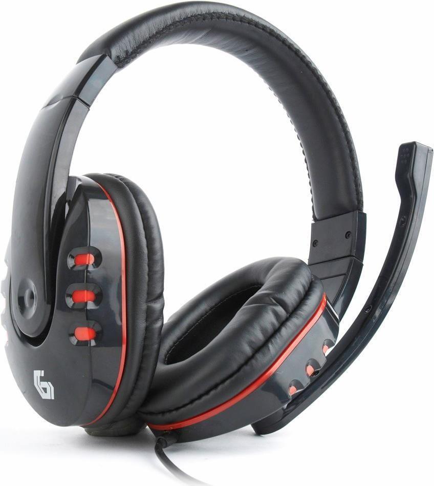 Headset Gaming GEMBIRD GHS-402 (Binaural - Com fios - Circum-aural - Preto)
