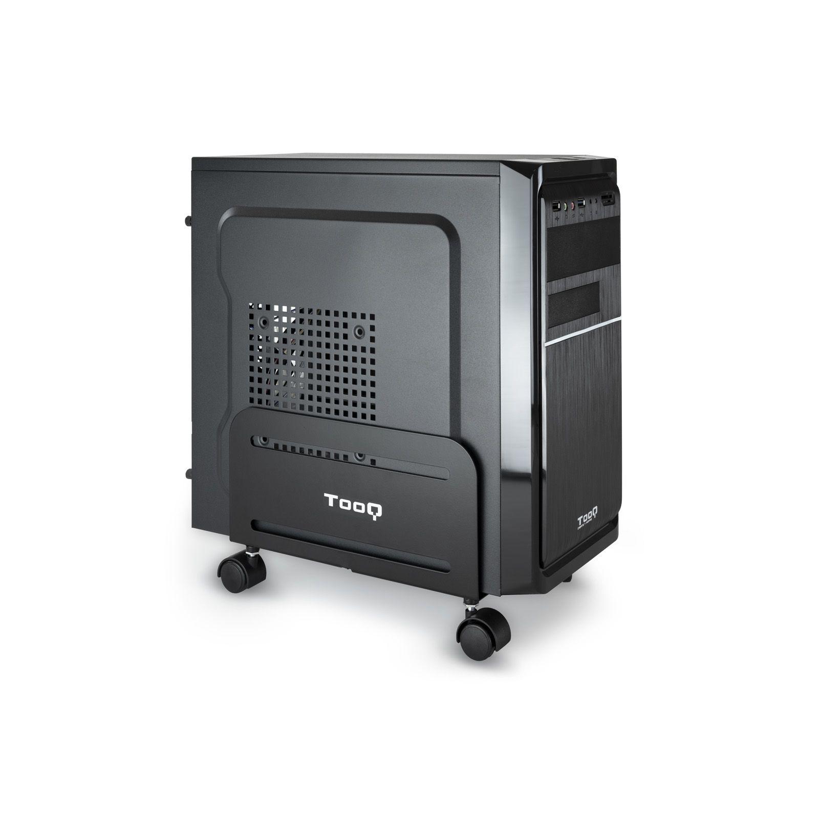 Suporte de CPU com Rodas TOOQ UMCS0004-B (Metal - Preto) — miniatura 4