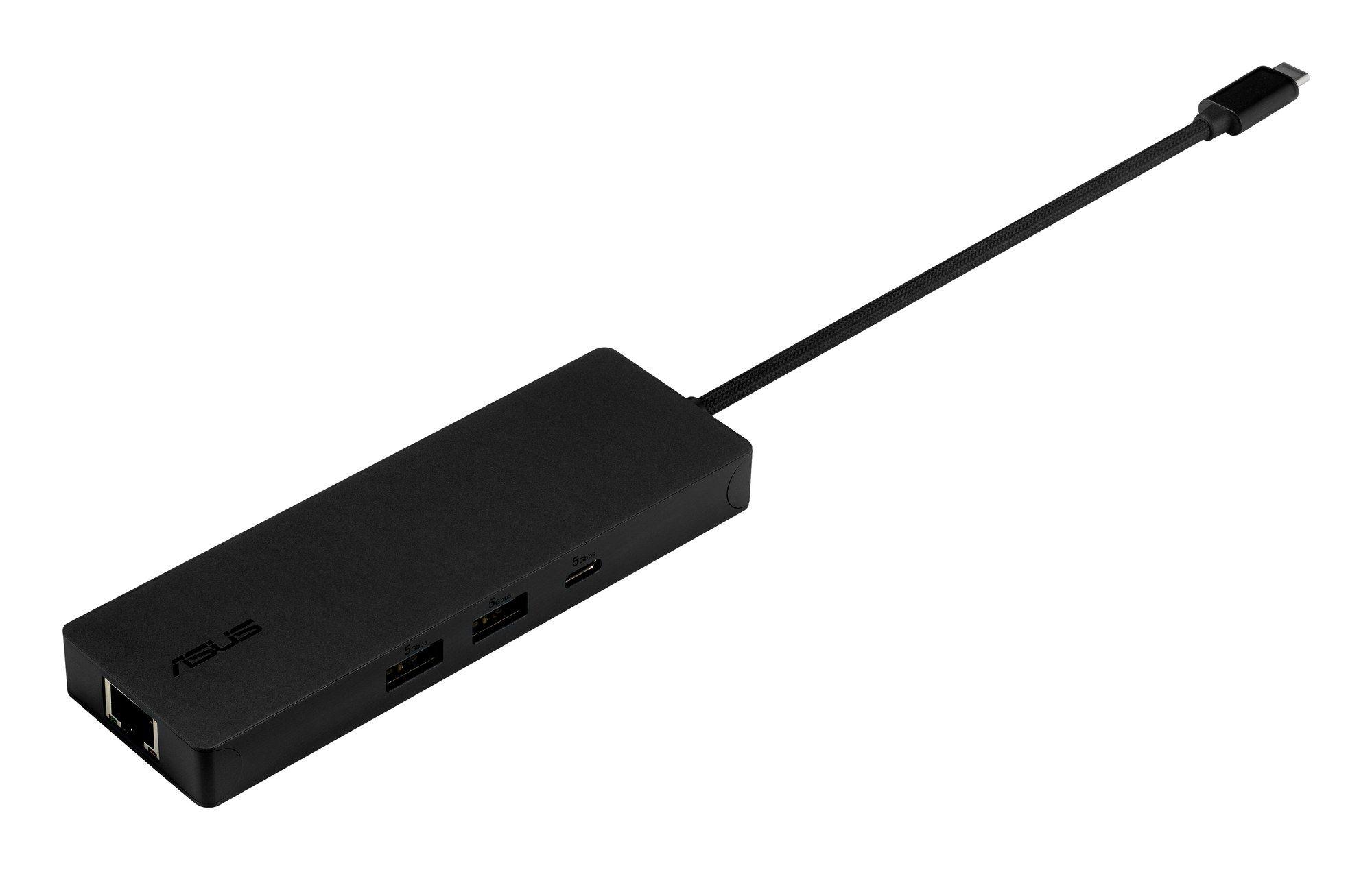 Estação de Ancoragem USB-C ASUS DC210 (0,15 m - USB 3.2 Gen 1 Type-C - Windows 10, Windows 11 - Preto), miniatura 3