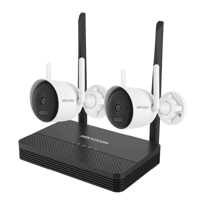 Kit de Videovigilância Wi-Fi HIKVISION DS-J142I/NKS424WBH (2 Câmaras 4 Mpx - NVR 4 Canais), miniatura 2