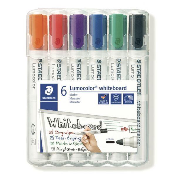 Conjunto de Marcadores para Quadro Branco STAEDTLER Lumocolor 351 WP6 (Cores sortidas), miniatura 2