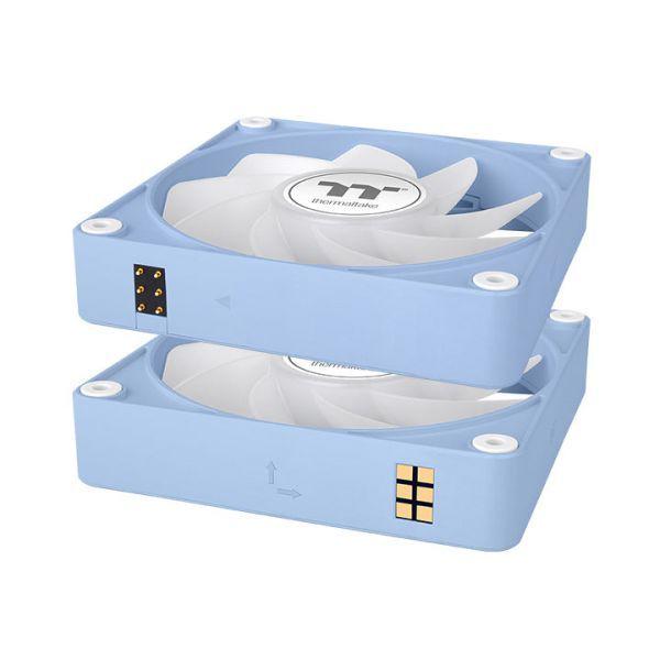 Conjunto de Ventoinhas THERMALTAKE CT140 EX Reverse ARGB Sync (Multicor - Azul Hortênsia) — miniatura 4
