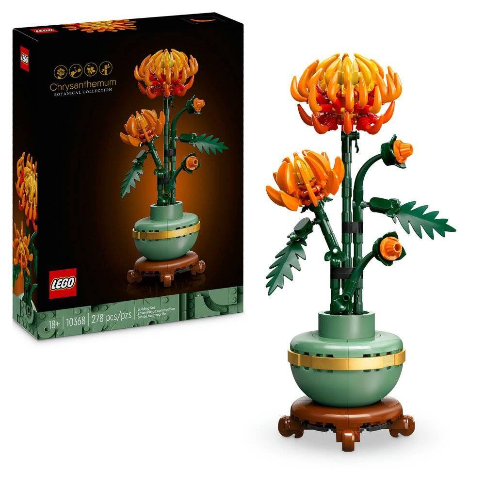 LEGO 10368 Icons Crisântemo (18+ anos - 278 peças) — miniatura 3