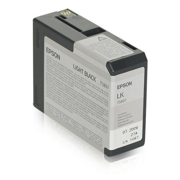 Tinteiro EPSON T580700 (Cinzento-claro), imagem 1