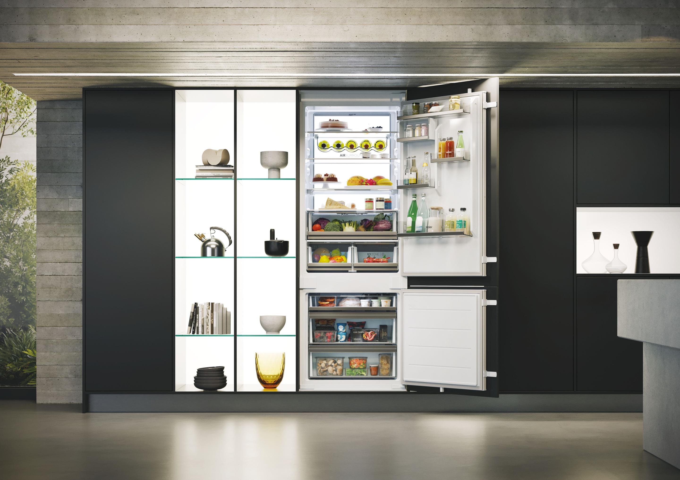 Frigorífico Combinado Encastre HAIER HBW7719C (400 l - hOn - 193,5x69x55 cm - Branco) — miniatura 10