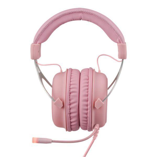 Headset Gaming DELTACO GAM-030-P (Arco de cabeça - Com fios - USB Tipo-A - Rosa) — miniatura 4