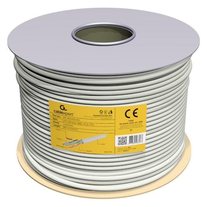 Bobine de Cabo de Rede GEMBIRD FPC-6004-SO (305 m - Cat6 - Cinzento), miniatura 3