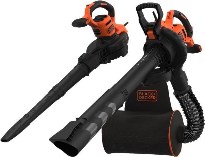 Soprador-Aspirador-Triturador BLACK & DECKER BEBLV300-QS (3000 W - Corrente alternada - Preto/Laranja)