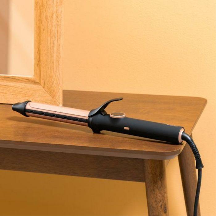 Modelador de Cabelo CECOTEC Bamba SurfCare Curly Sphere (Turmalina cerâmica - Preto e Rosa) — miniatura 3