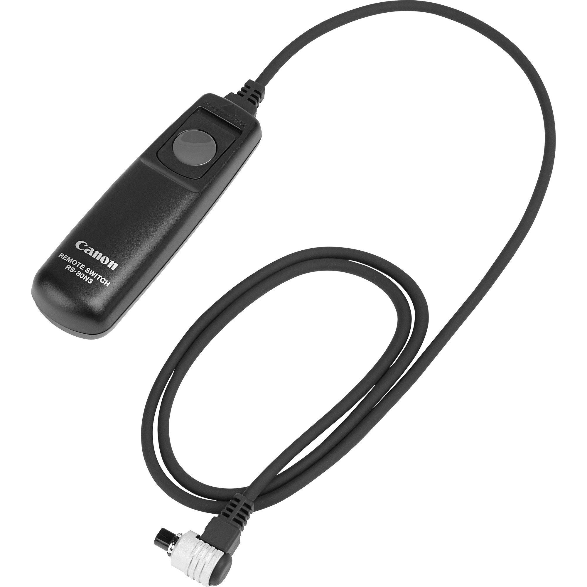 Telecomando com Fios CANON RS-80 N3 (Com fios - Preto)