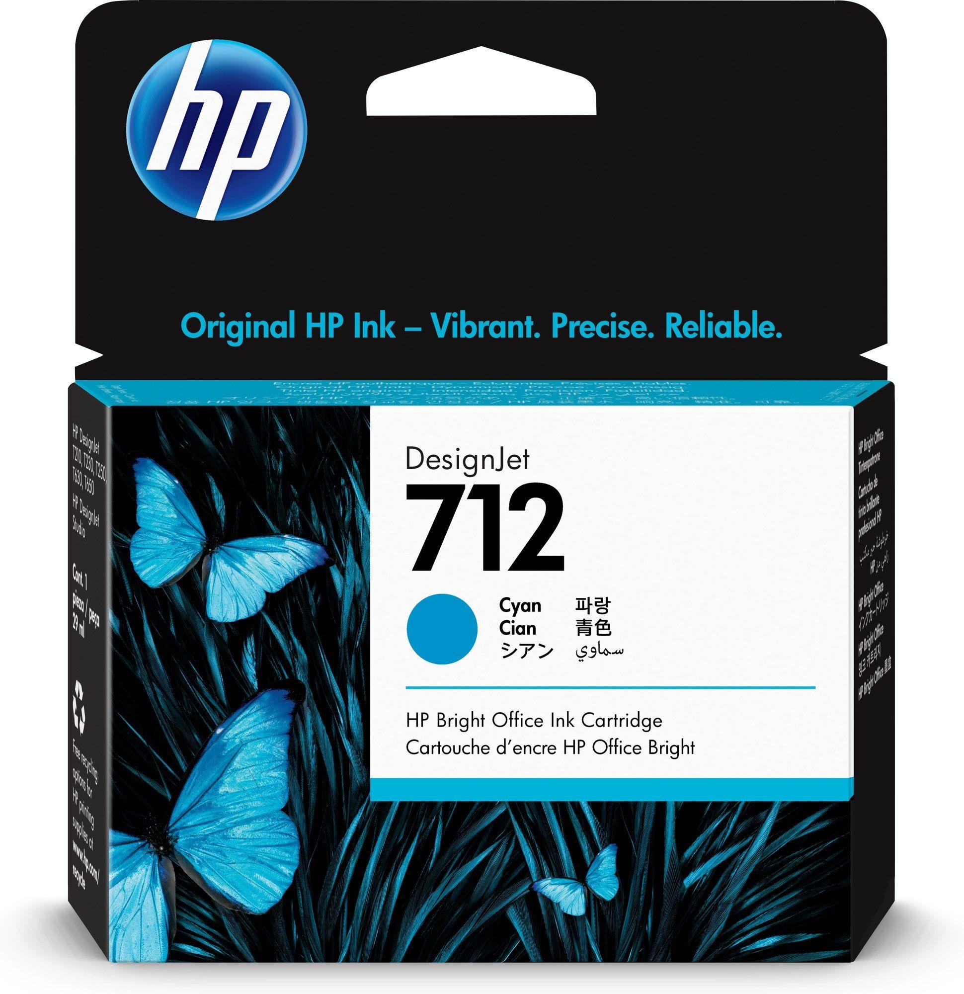 Tinteiro HP 712 3ED67A (Ciano) — miniatura 3