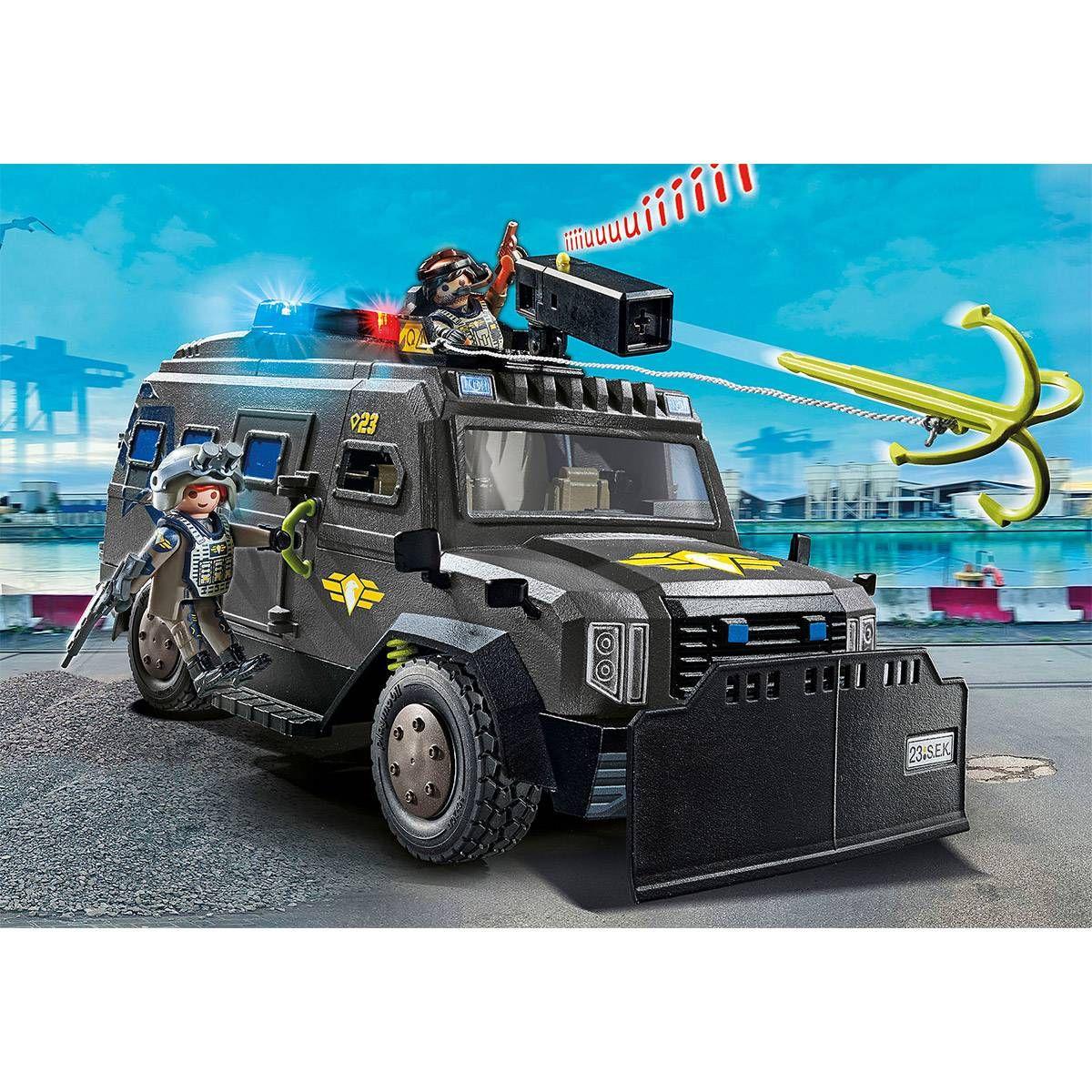 Veículo Todo-o-Terreno SWAT PLAYMOBIL 71144 (5 a 10 anos - Multicor), miniatura 3