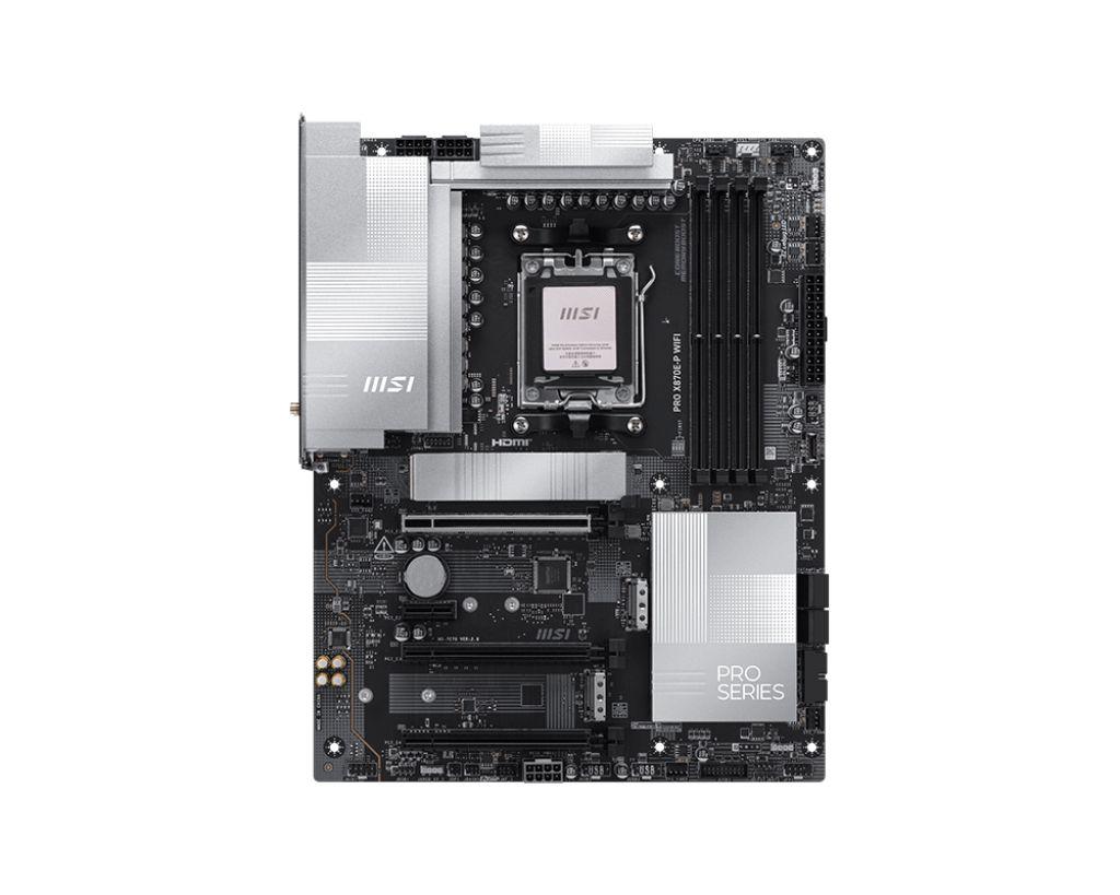 Motherboard MSI PRO X870E-P WIFI (AM5 - ATX - Duplo canal - Preto)