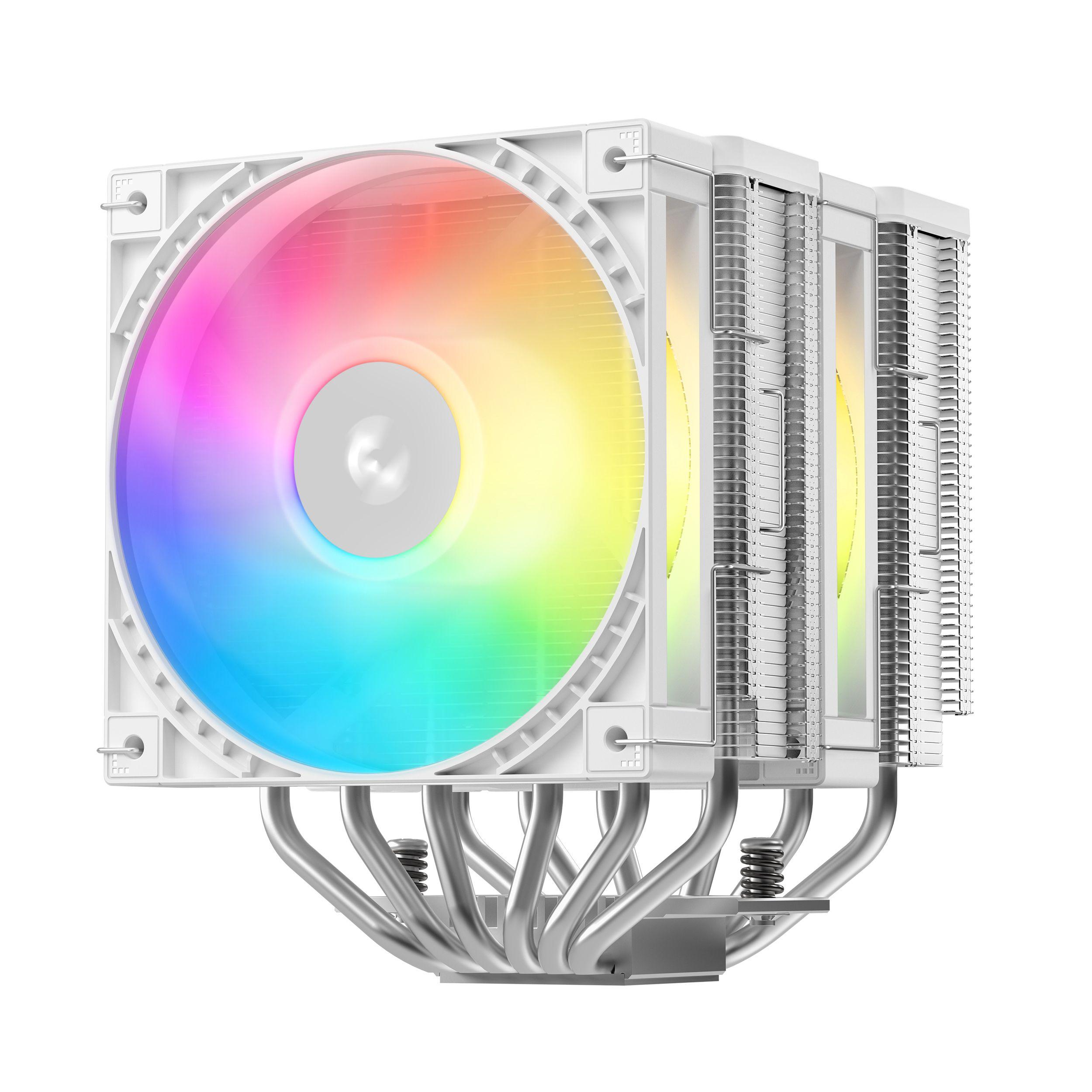 Cooler de CPU DEEPCOOL AG620 G2 WH ARGB (12 cm - 2200 RPM - Multi - Branco) — miniatura 2
