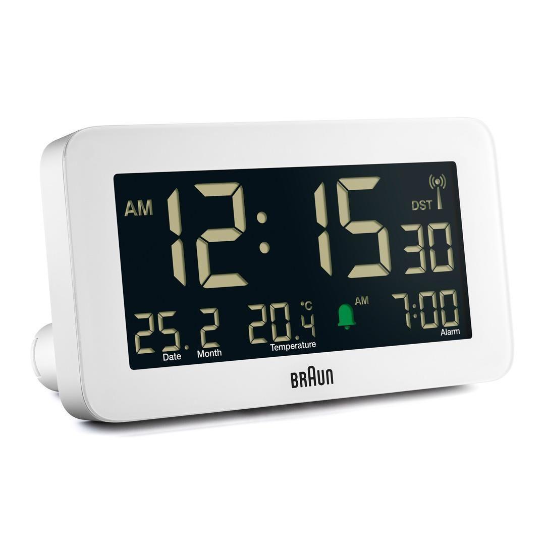 Rádio Despertador BRAUN BC10 DCF-W (Branco)