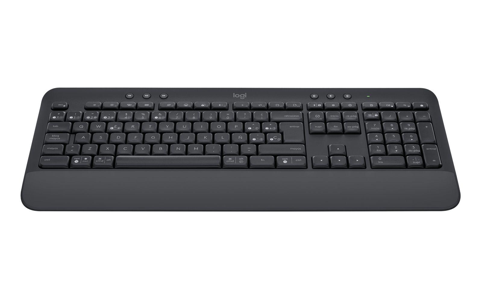 Teclado LOGITECH Signature K650 (Espanhol - Membrana - Tamanho completo - Grafite) — miniatura 6