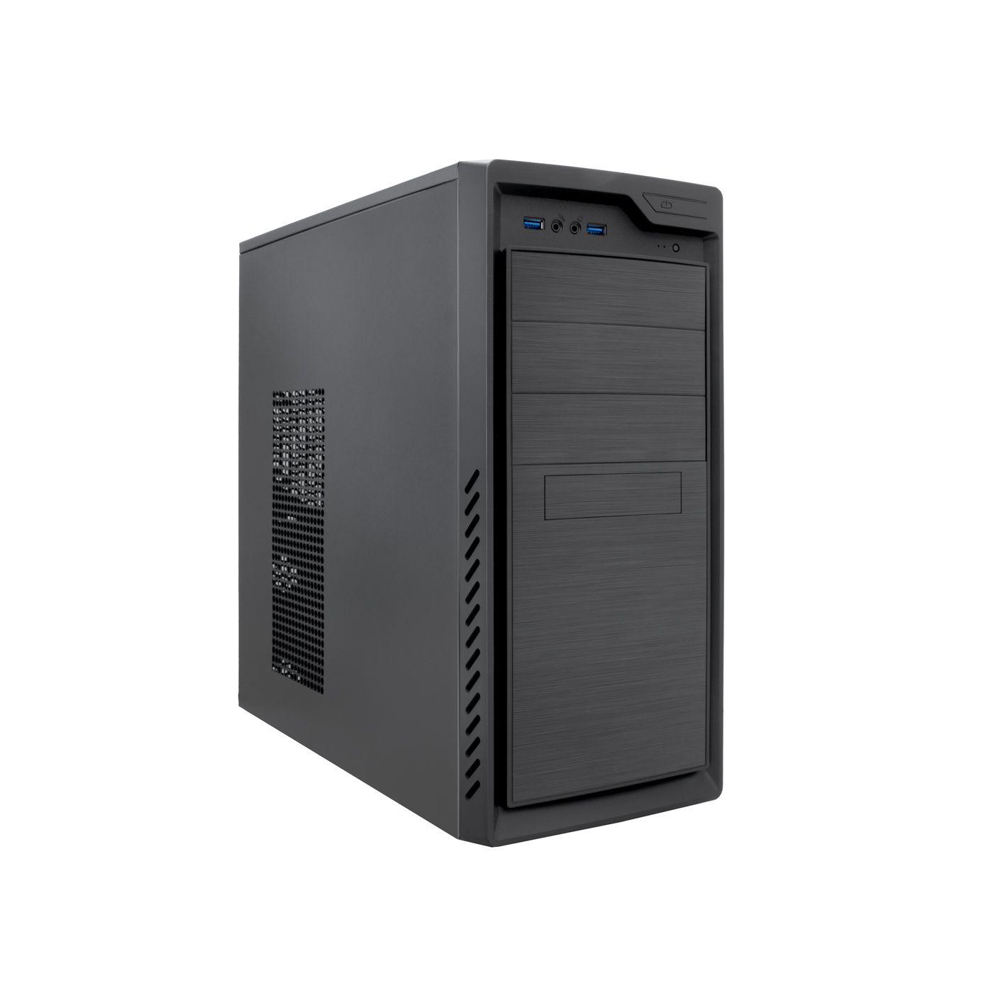 Caixa de Computador COOLBOX F800U3-0 (Midi Tower - SGCC, Aço - Preto) — miniatura 2