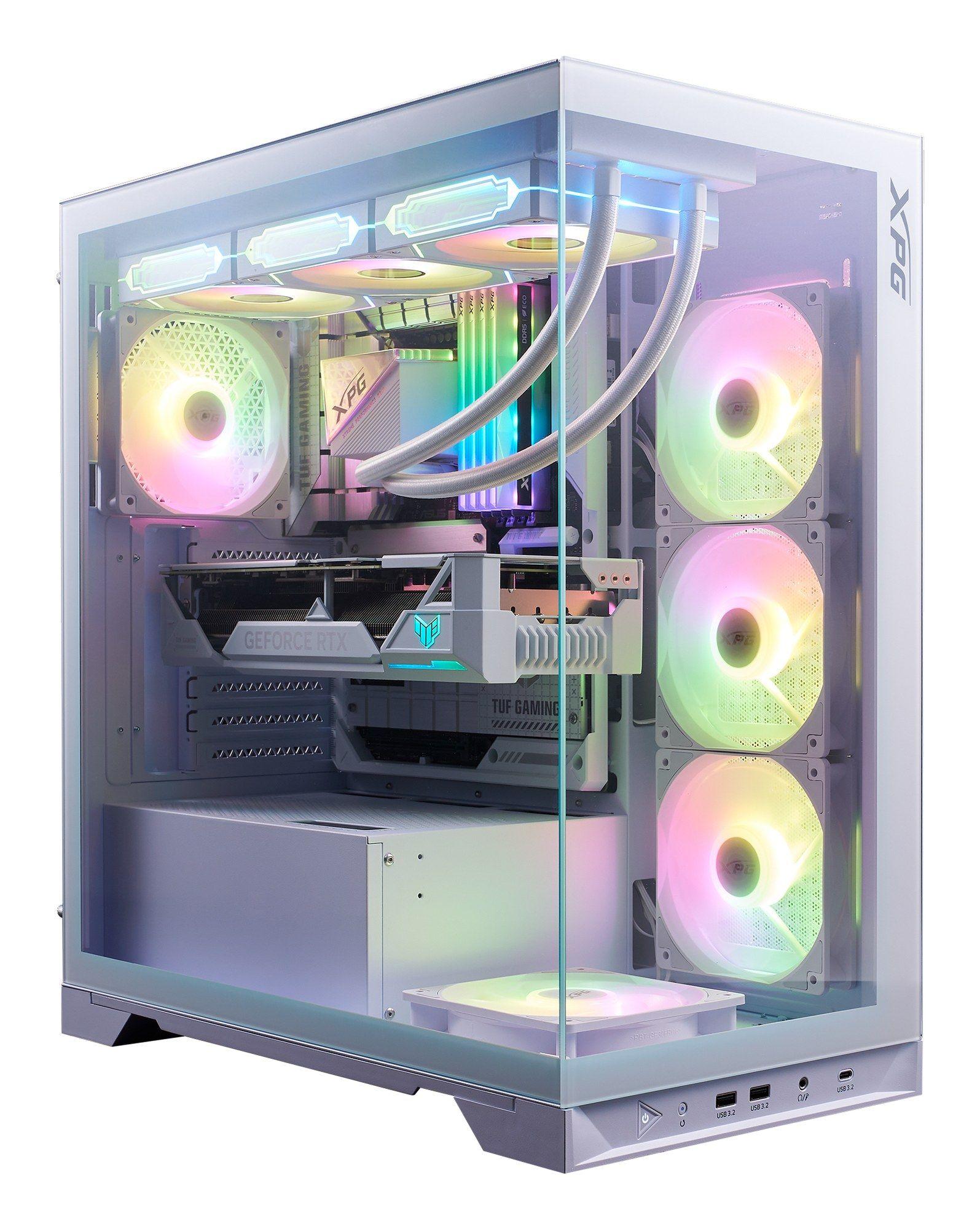 Caixa PC XPG Invader X BTF (ATX, Micro ATX, Mini-ATX - Midi Tower - SPCC, vidro temperado - Branco) — miniatura 6