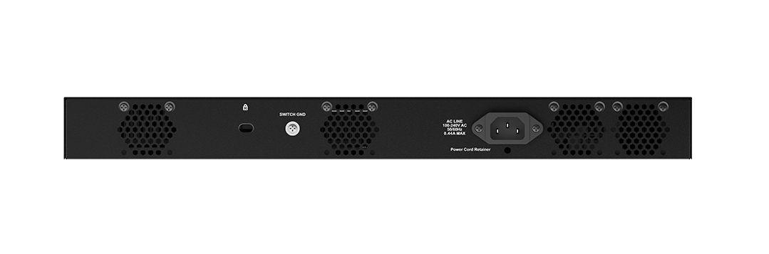 Switch D-LINK DMS-1016/E (2.5G Ethernet - 80 Gbit/s - L2+ - Preto), miniatura 4