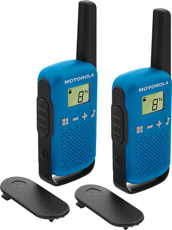 Walkie-Talkies MOTOROLA T42 (até 18 horas - 40" - Azul)
