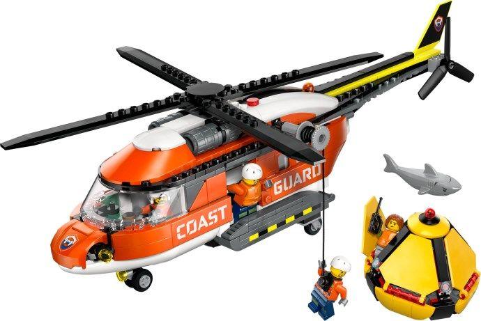 LEGO 60503 City Helicóptero da Guarda Costeira (7+ anos - 551 peças), miniatura 2