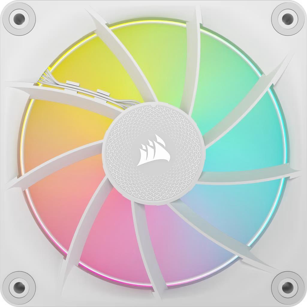 Ventoinha CORSAIR iCUE LINK LX120 RGB (Branco)