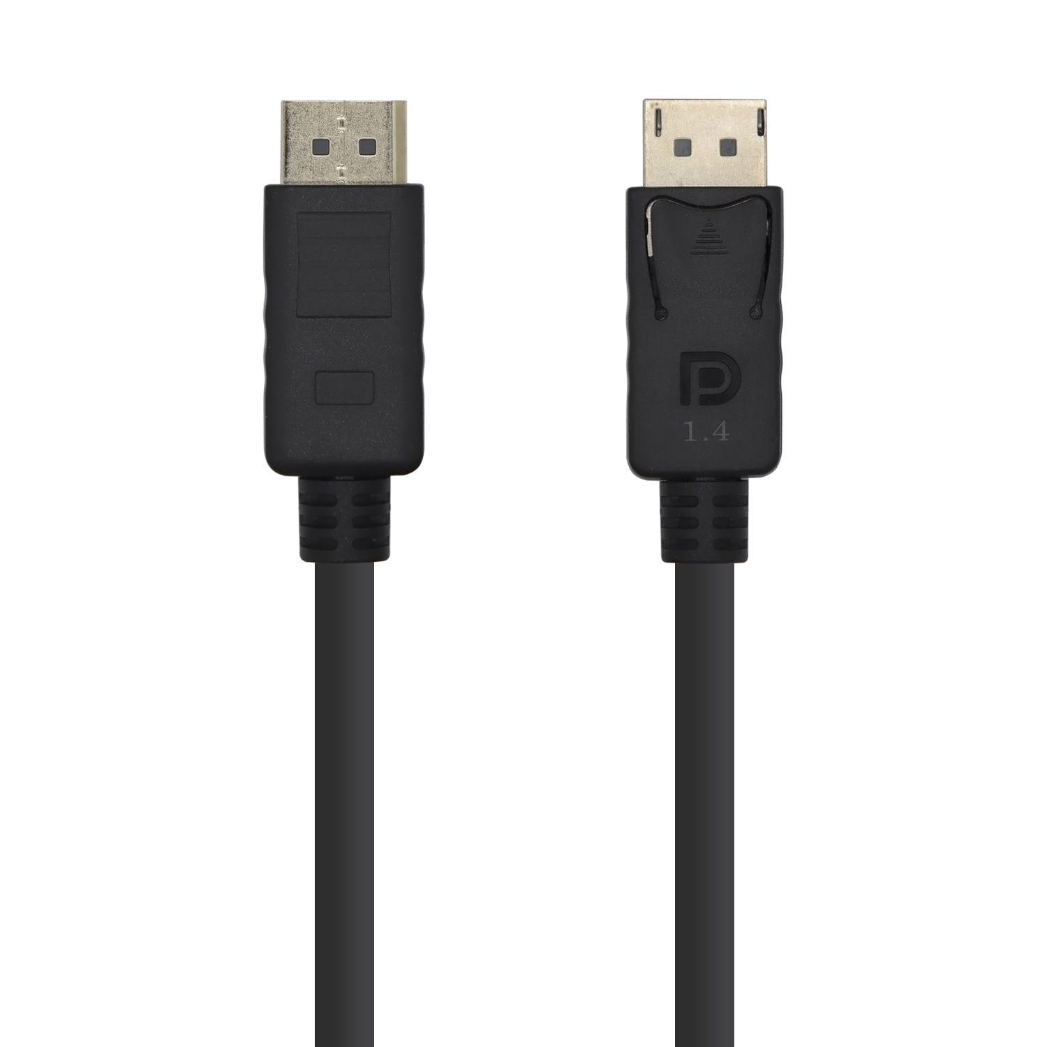 Cabo DisplayPort AISENS A149-0390 (2 m - DisplayPort 1.0, 1.1 e 1.2 - Preto)