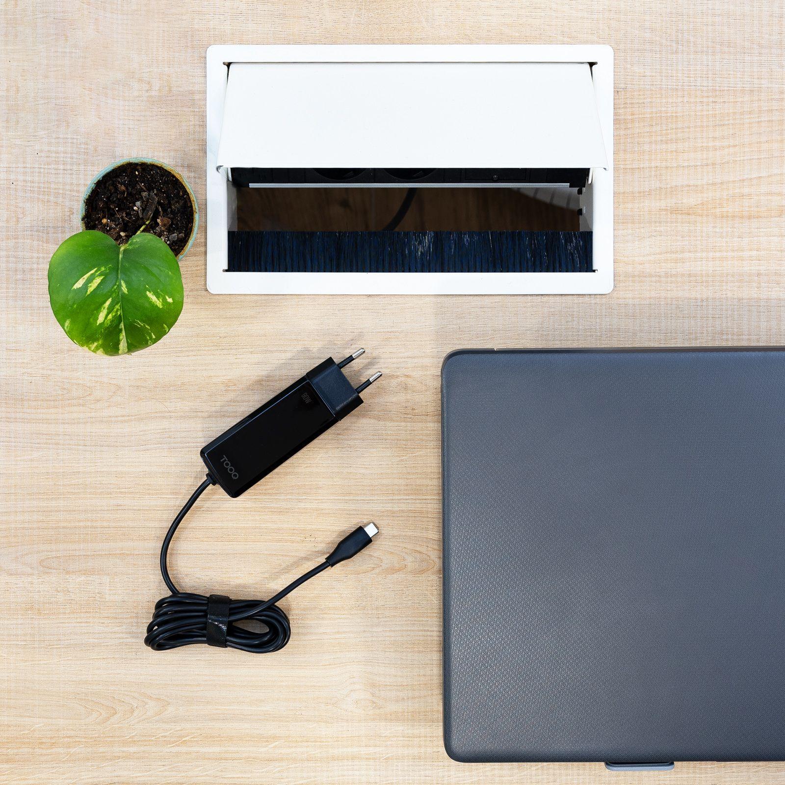 Carregador de Portátil TOOQ TQLC-USBCGAN90PD-C (90 W - 1.8 A - 4,25 A - Preto) — miniatura 3