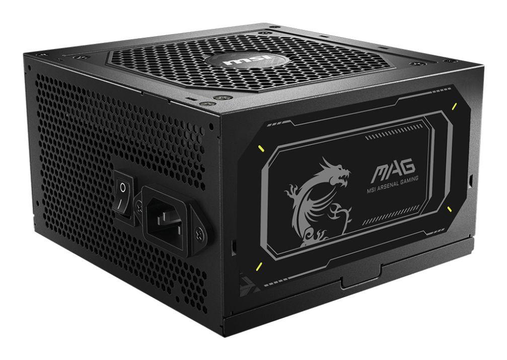 Fonte de Alimentação MSI MAG A750GL PCIE5 II (ATX - 750 W - 80 PLUS Gold - Preto)