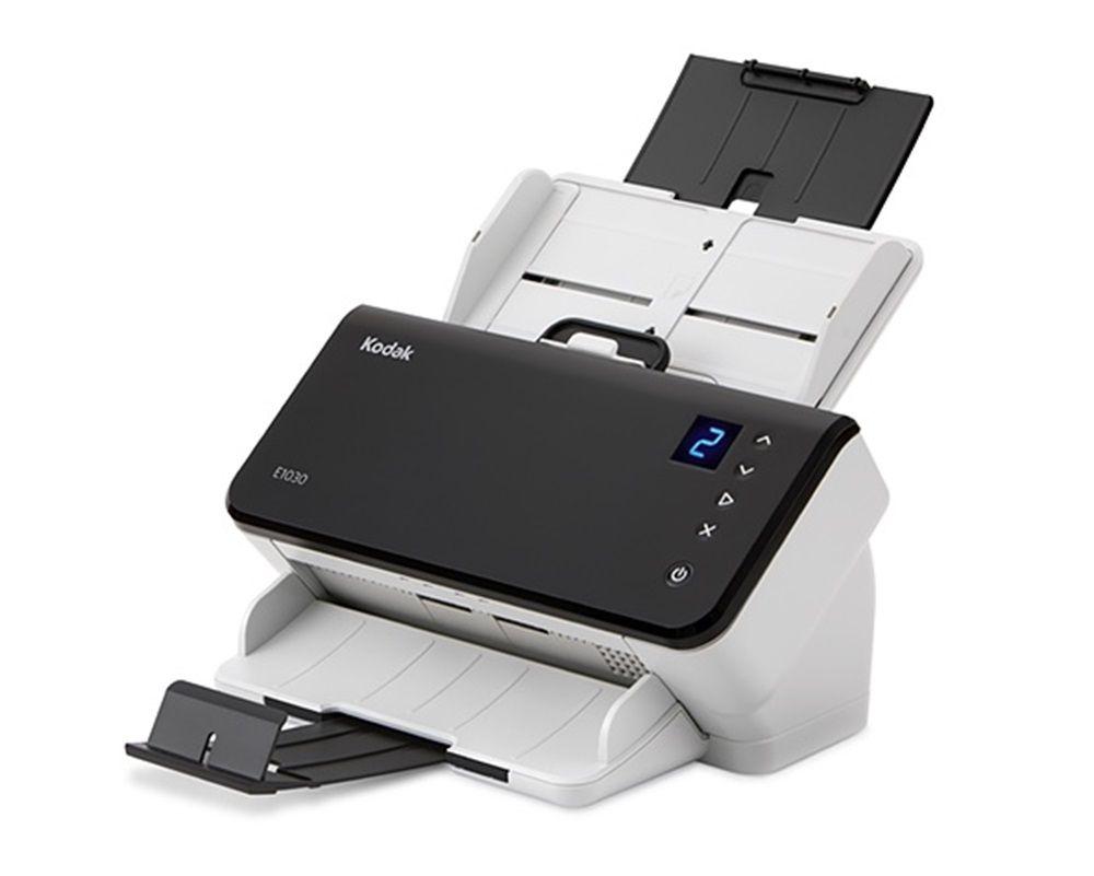 Digitalizador de Documentos KODAK E1030 (USB - Windows 10, Windows 11 x64 - Preto e Branco)
