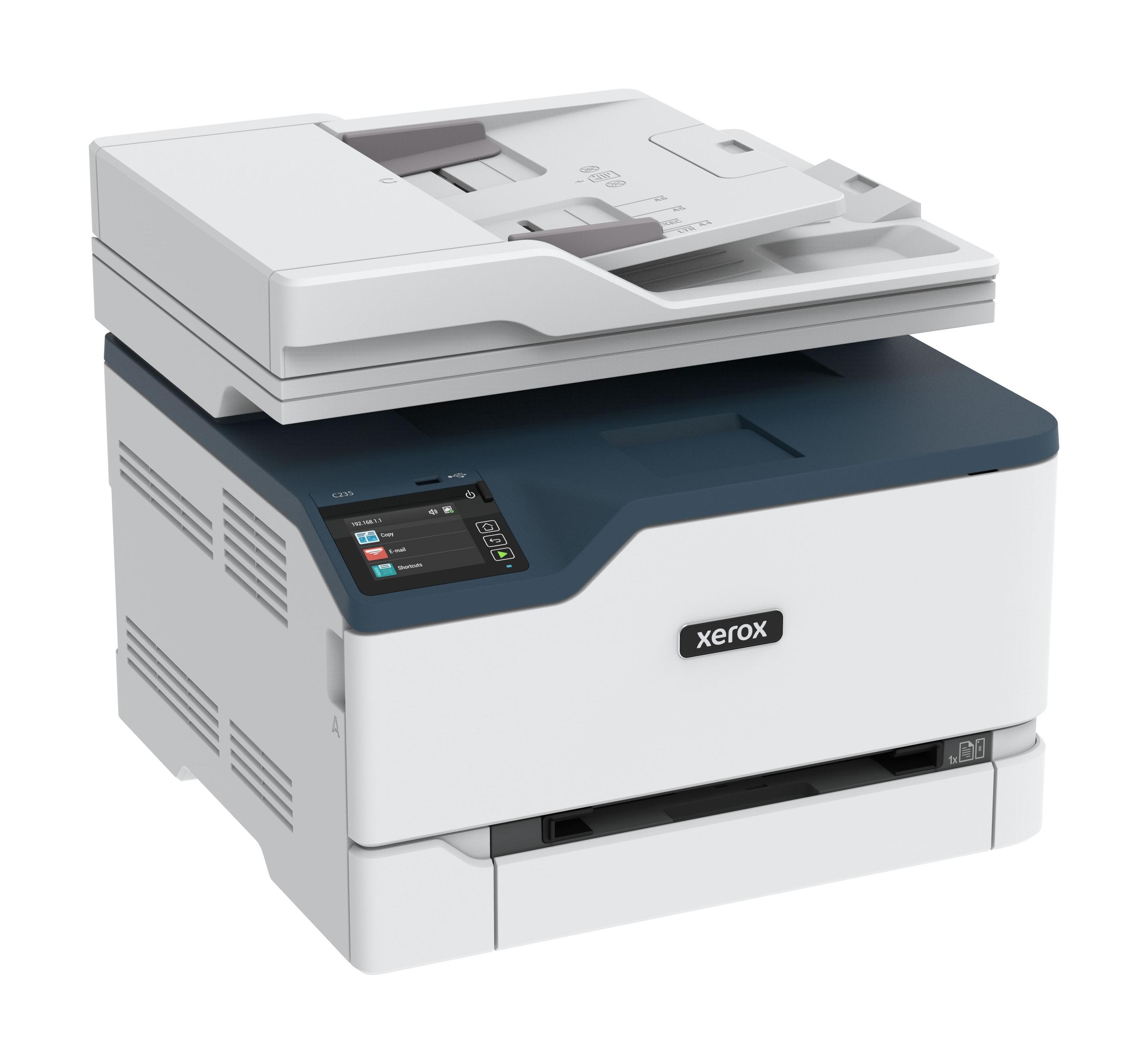 Impressora Multifunções Laser a Cores XEROX C235V_DNI (A4 - Impressão a cores - 251 folhas - Branco e Azul) — miniatura 4