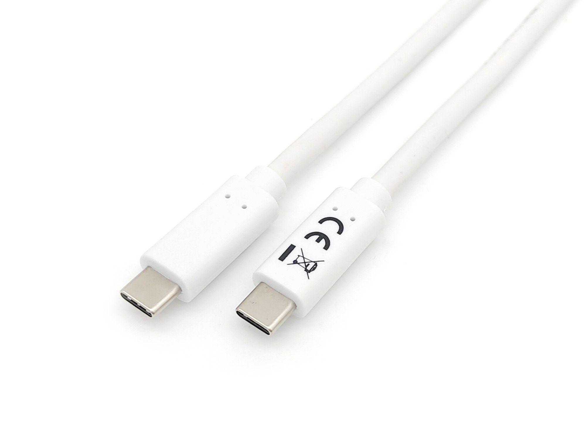 Cabo USB-C EQUIP 128362 (2 m - USB C - Branco)