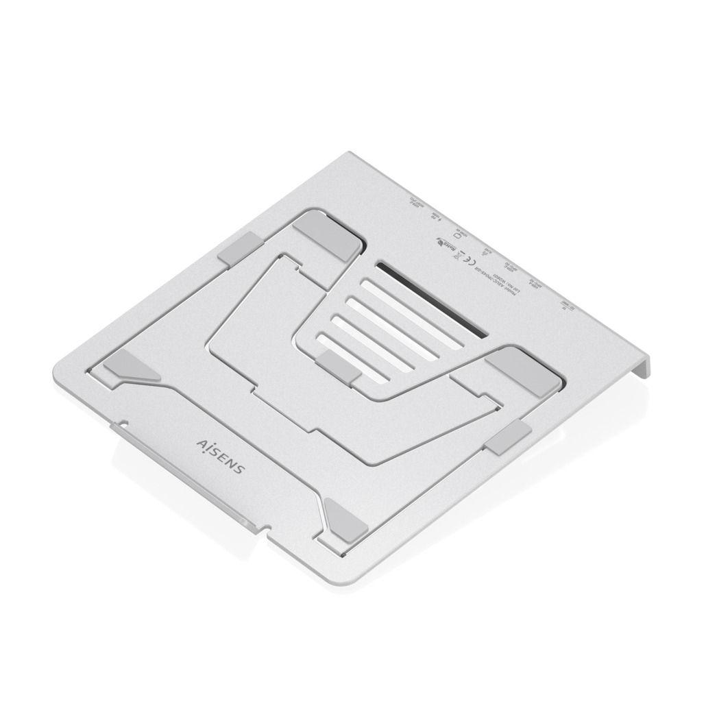 Suporte para Portátil e Tablet AISENS ASUC-7P045-GR (40,6 cm - 0,6 m - Cinzento), miniatura 2